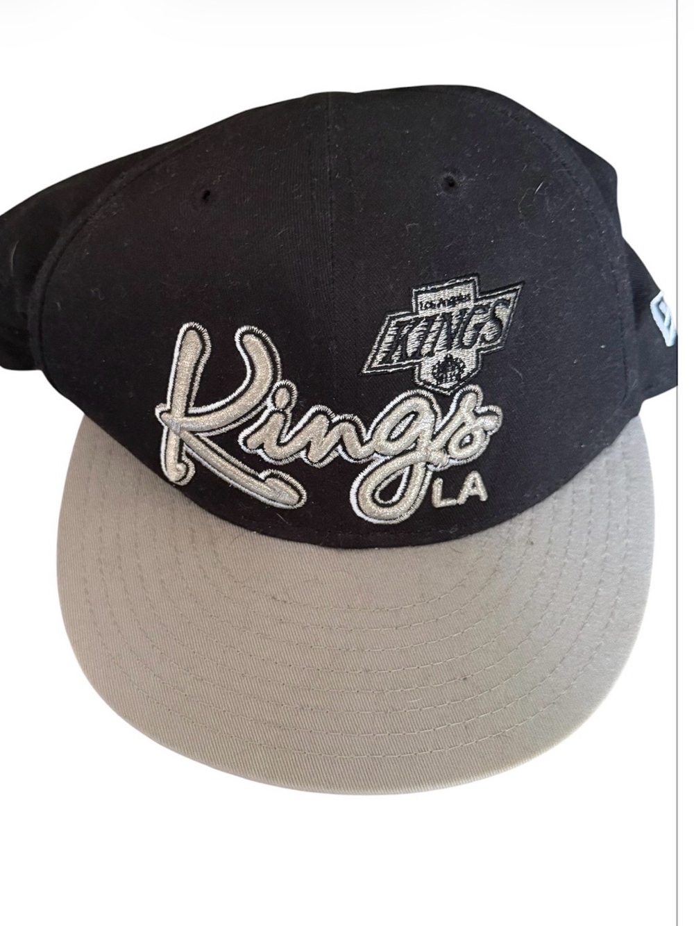 Los Angeles Kings Black and Gray Snapback Hat